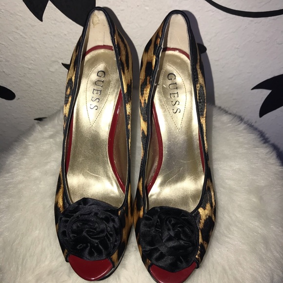 Guess leopard heels size 7 - Picture 7 of 10